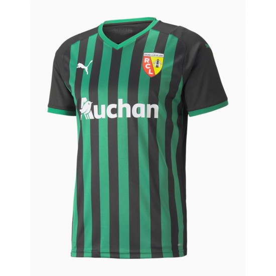 Camisola RC Lens Equipamento Segundo 2021-2022 Manga Curta